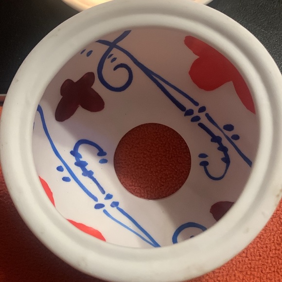 Lithopane Bisque Butterfly 🦋 Fairy Light w/ color - Picture 4 of 5